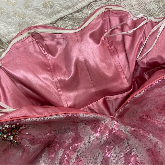 ALYCE Paris sweetheart Jeweled Mini Dress 6 - Picture 13 of 15